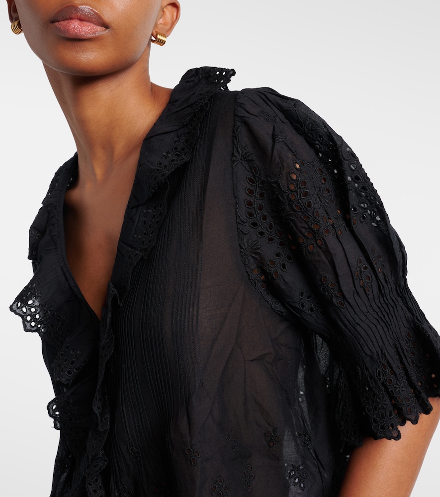 Dôen Henri Pointelle Cotton Top