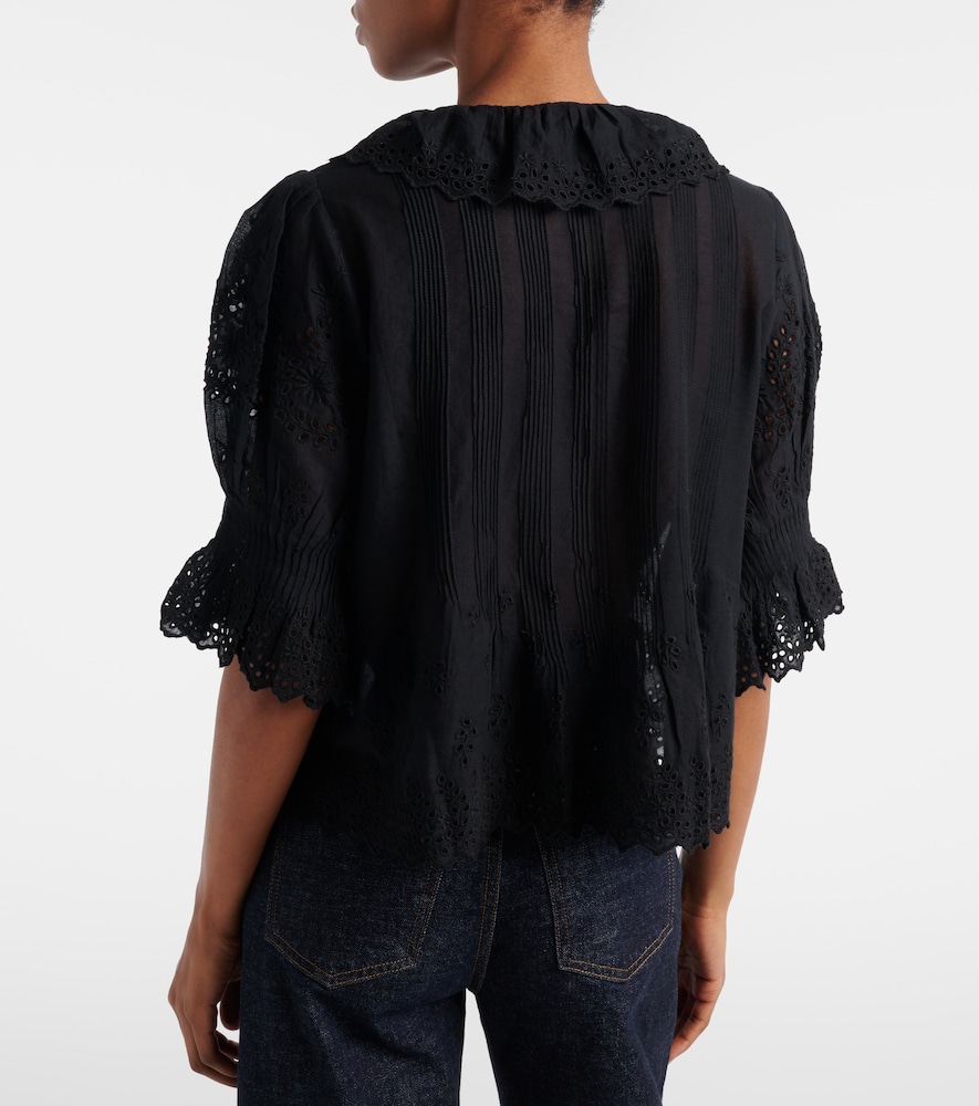 Dôen Henri Pointelle Cotton Top