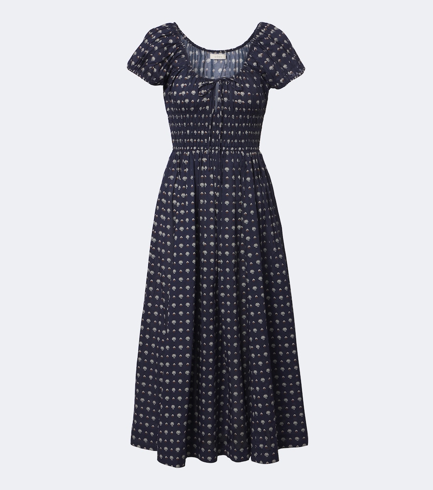 Dôen Midikleid Quinn aus Baumwollpopeline