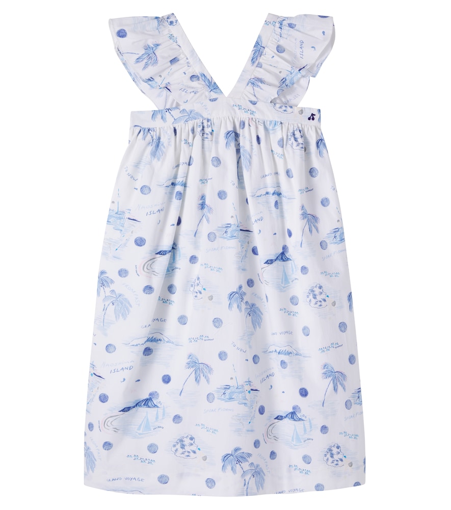 Bonpoint Multicoloured Eleana Printed Cotton Dress Y Size 8 - Mytheresa