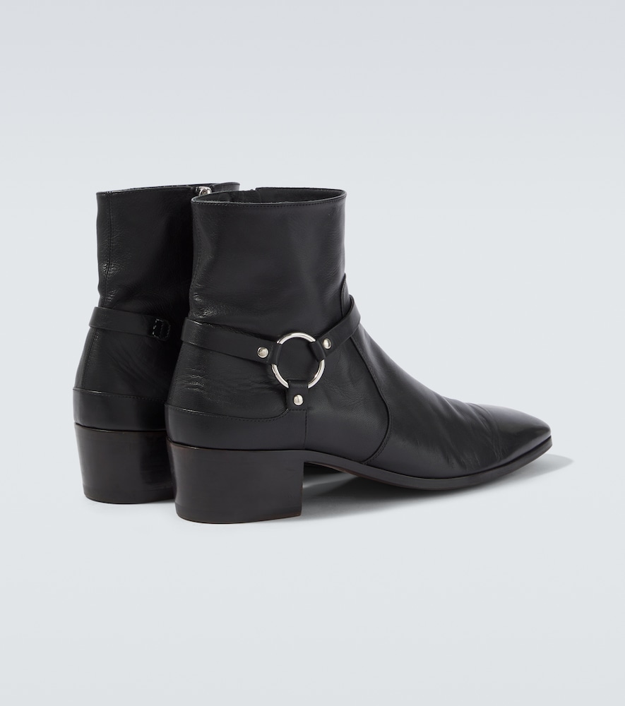Clint Leather Ankle Boots