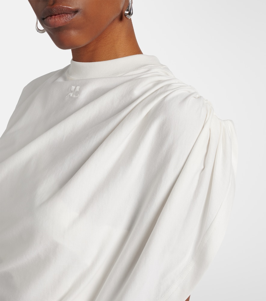  Courreges Courrèges T-shirt Aus Baumwoll-jersey 