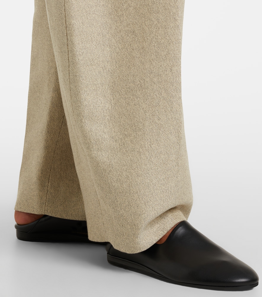 Jacquemus Leather slip-on shoes