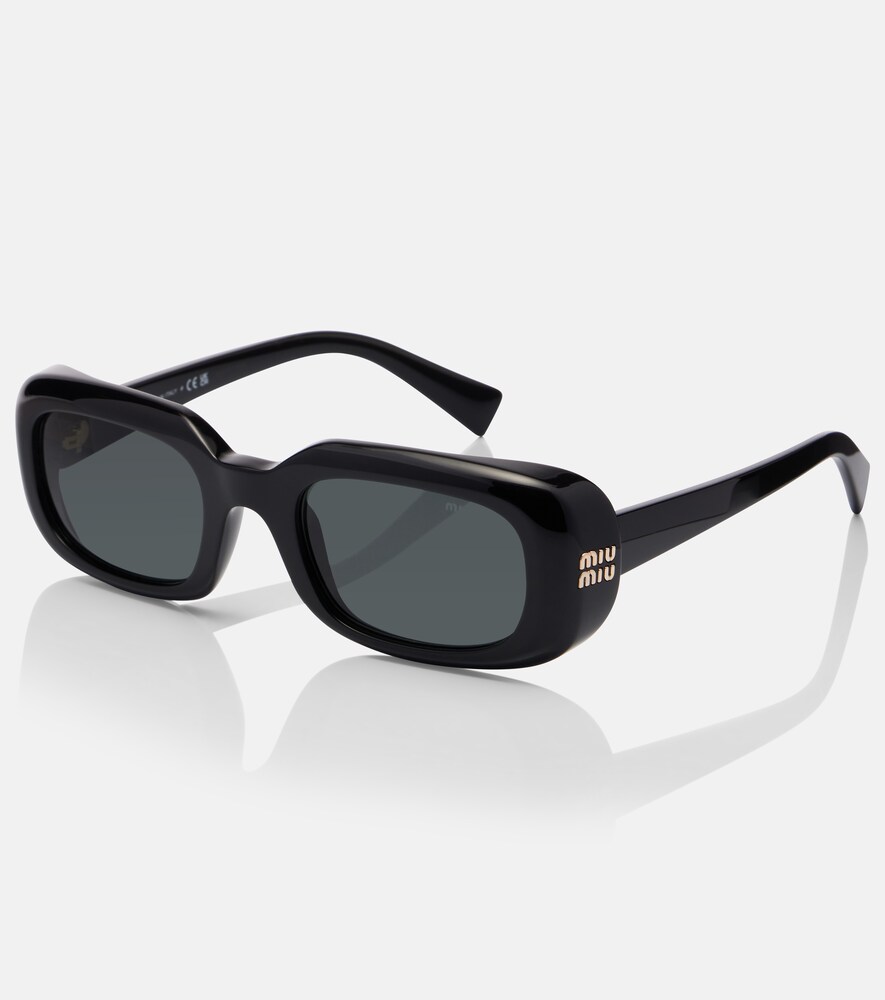  Miu Miu Miu Miu Eckige Sonnenbrille 