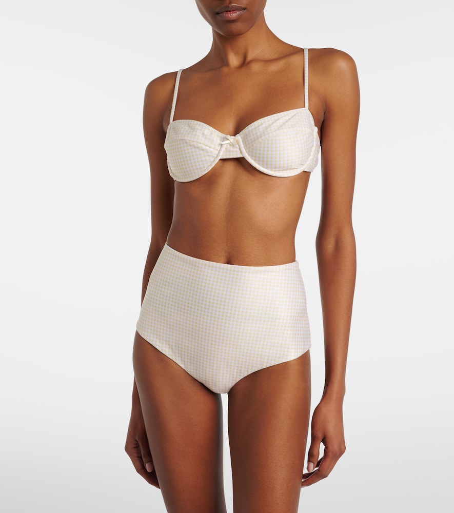  Faithfull Faithfull Reyes Gingham Bikini Bottoms 