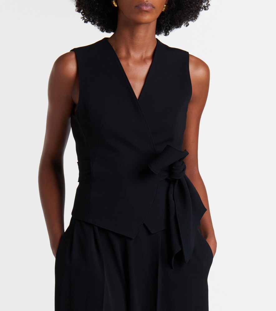 Max Mara Cady wrap top