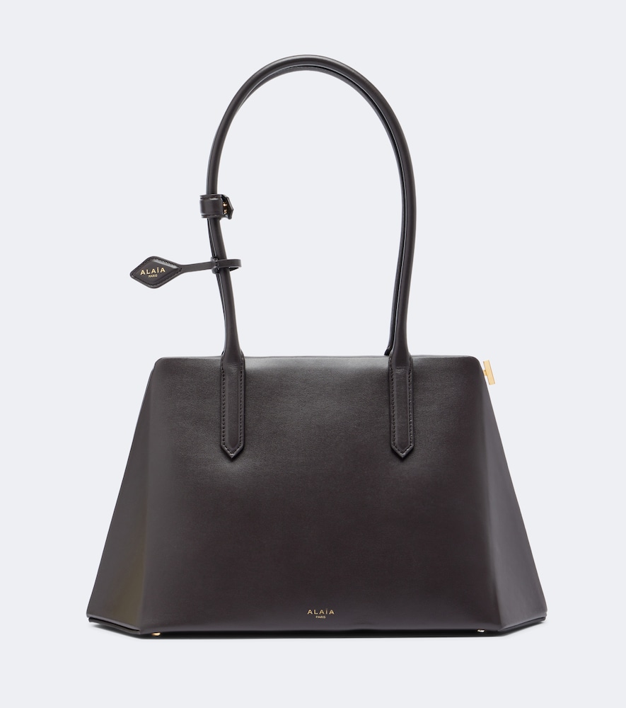Alaia Women's Brown Prisme Medium Leather Shoulder Bag - Mytheresa