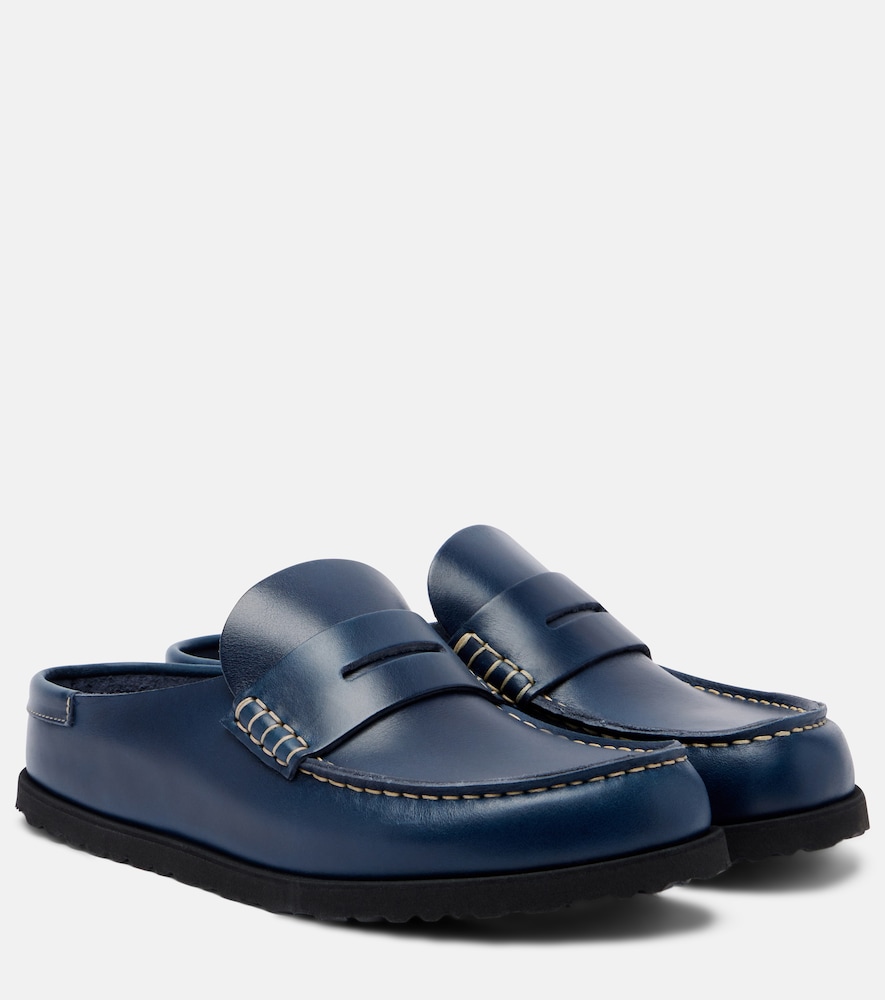 Mules Naples in pelle