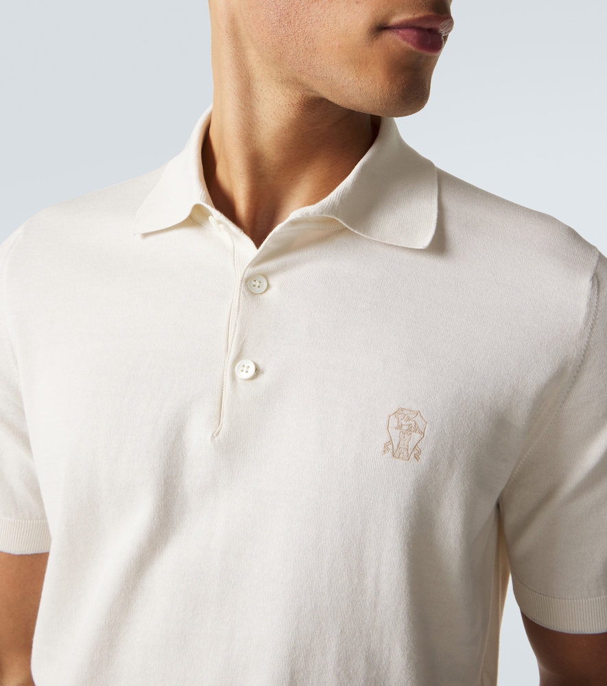  Brunello Cucinelli Brunello Cucinelli Polohemd Aus Baumwoll-piqué 