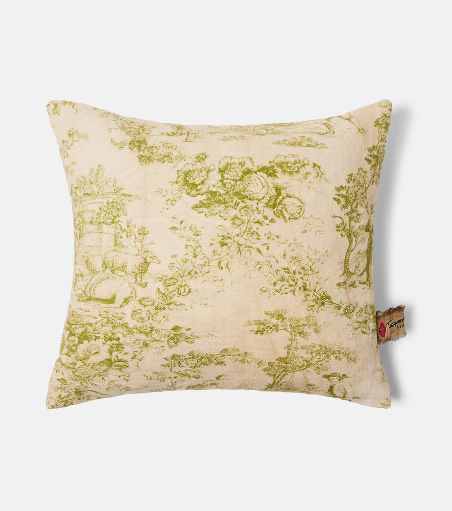 The House of Lyria Glafira linen cushion