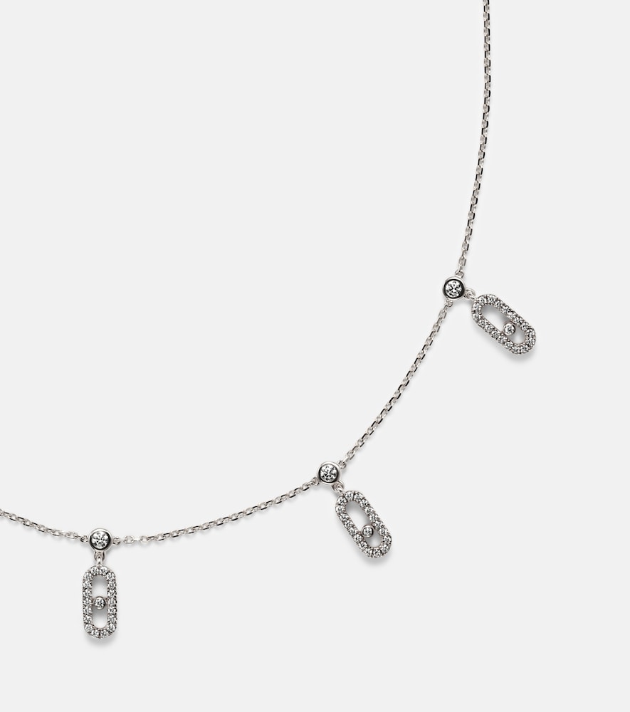  Messika Messika Choker Move Uno Aus 18kt Weißgold Mit Diamanten 