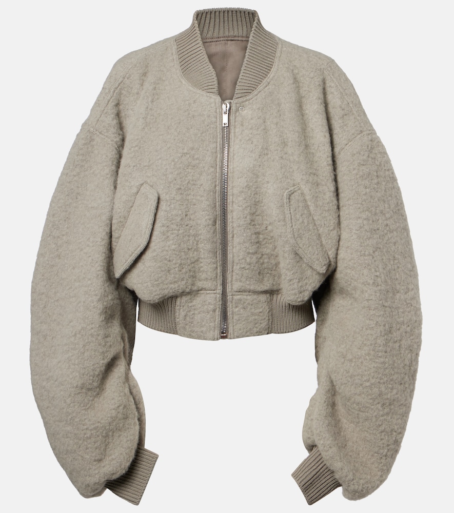 Bomberjacke Secchia aus Alpakawolle und Wolle