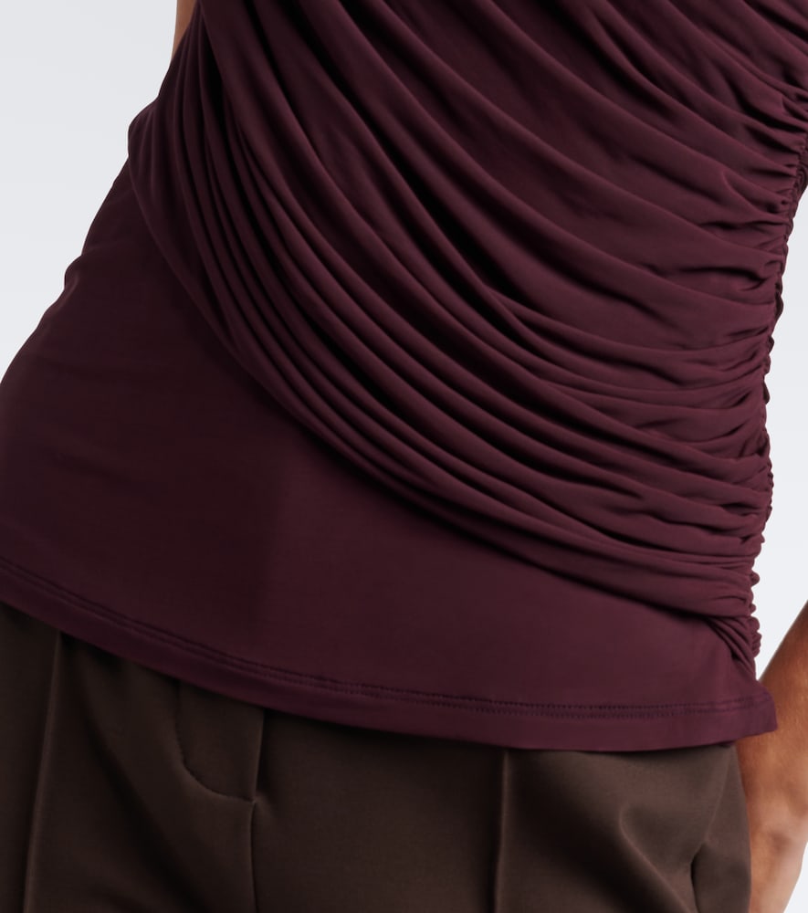 Khari Draped Jersey Top