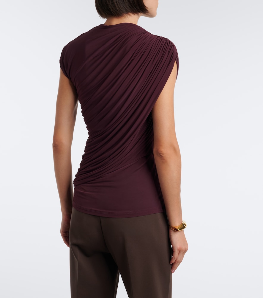 Khari Draped Jersey Top