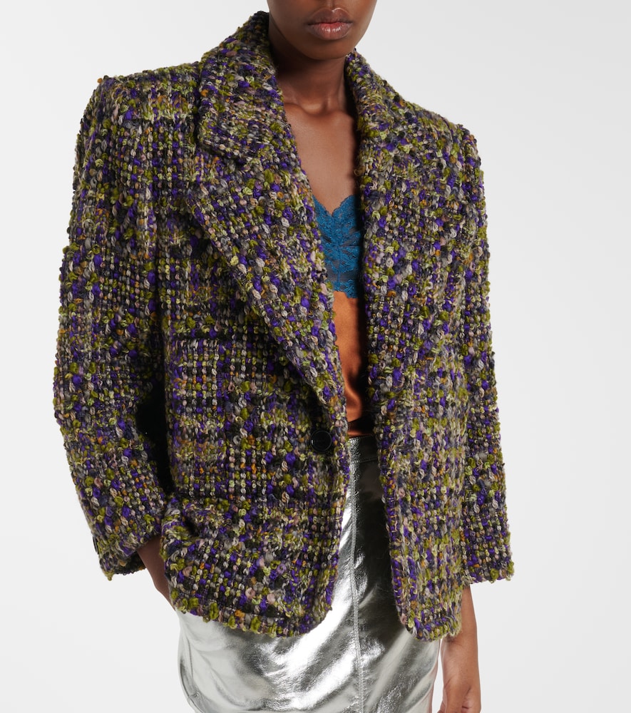  Saint Laurent Saint Laurent Jacke Aus Tweed 