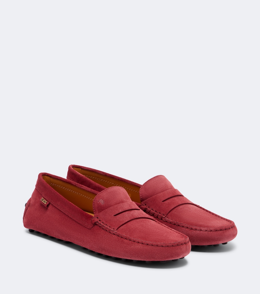 Mokassins Gommino aus Veloursleder