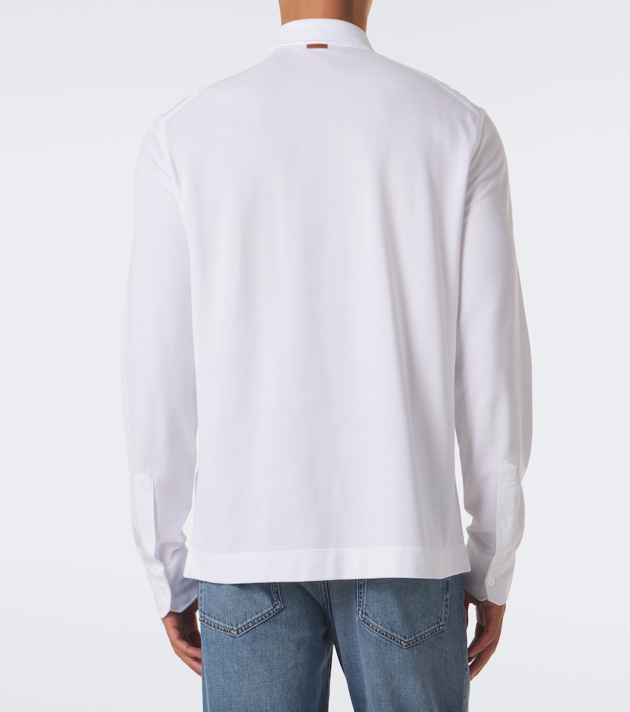 Cotton Piqué Polo Shirt