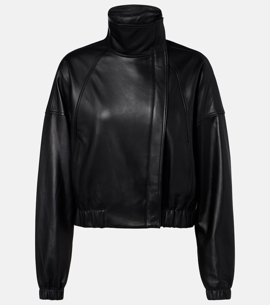 Bomber in pelle