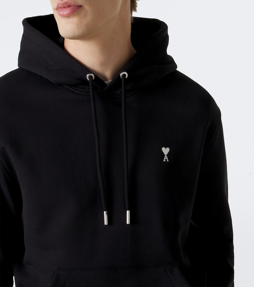 Ami De Cœur Cotton Jersey Hoodie