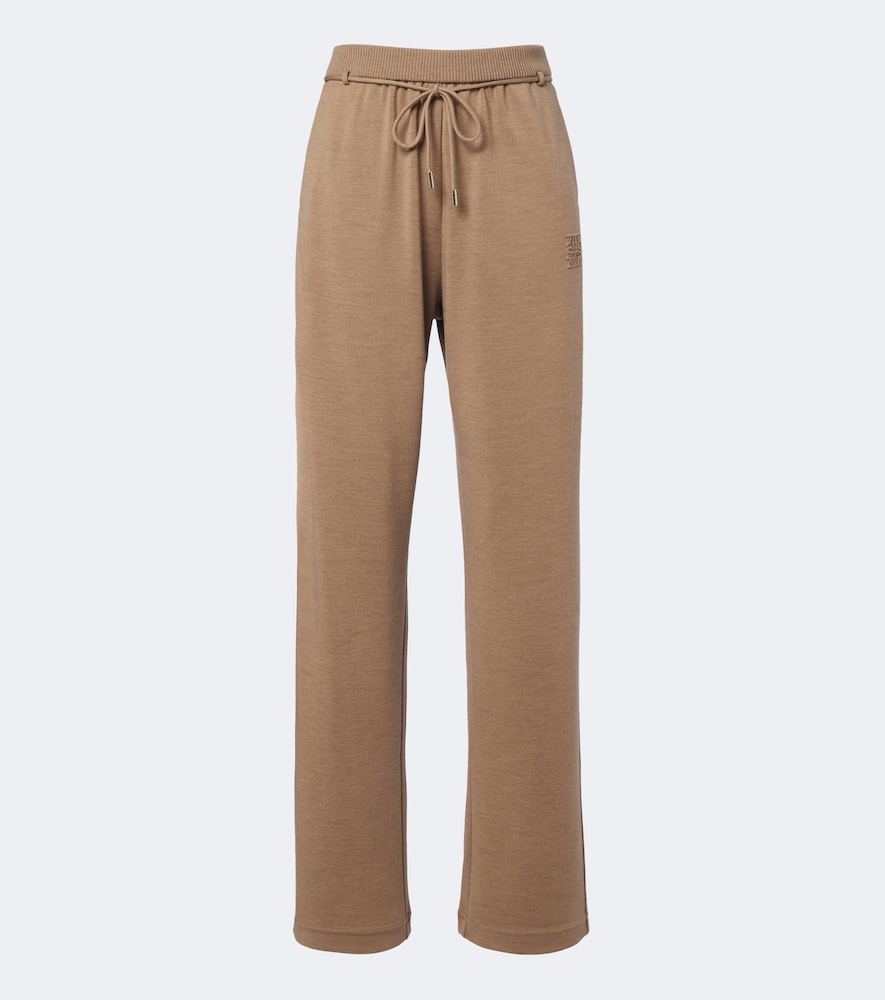 Pantaloni regular in lana vergine