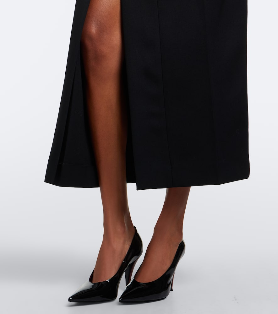 Pleated Midi