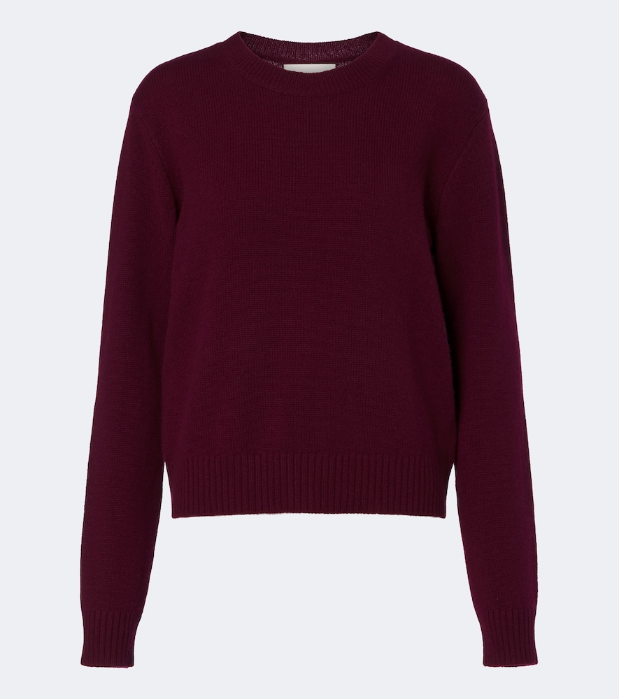 Lisa Yang Mable Cashmere Sweater In Burgundy
