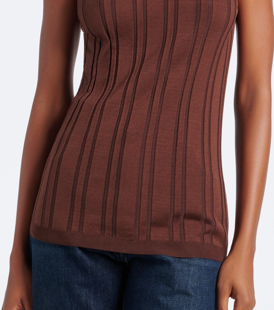 Cotton-Blend Tank Top