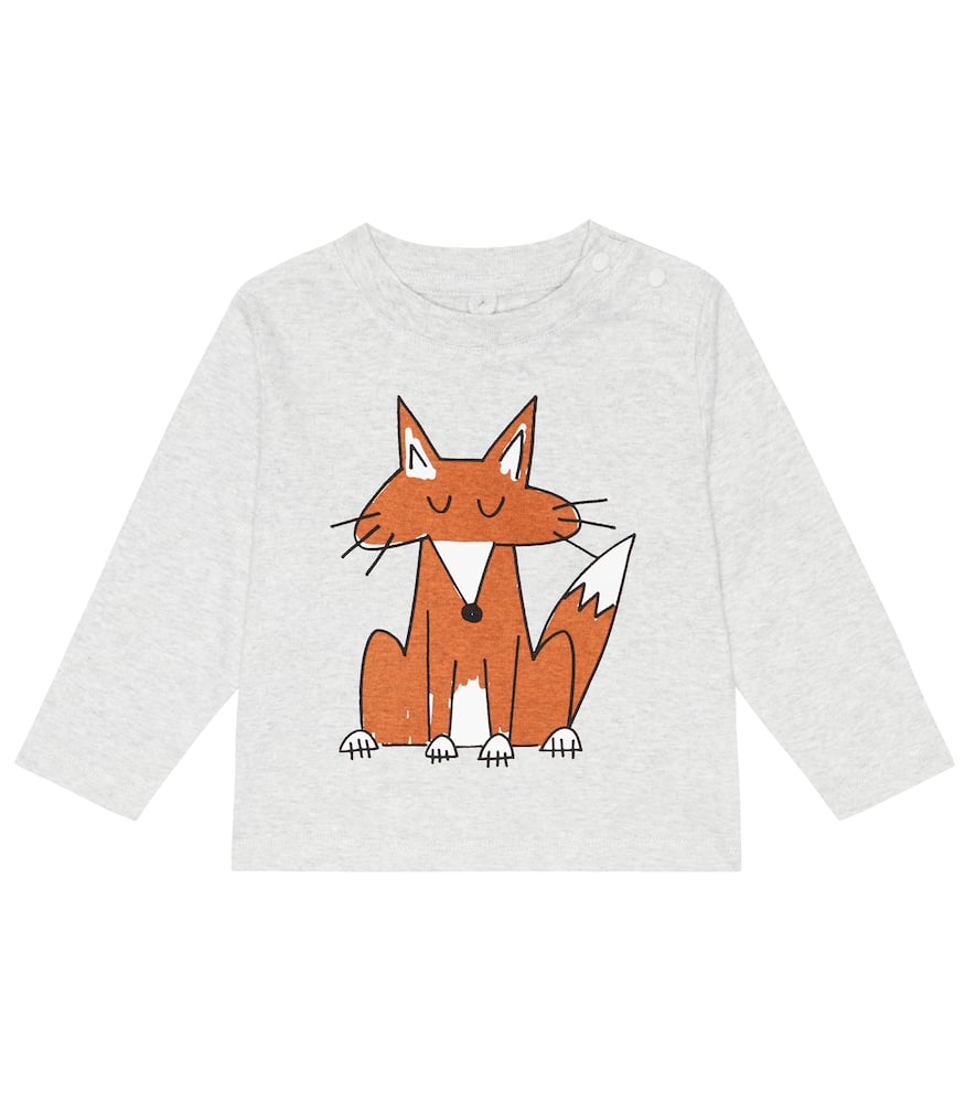 Stella McCartney Kids Baby printed cotton jersey top