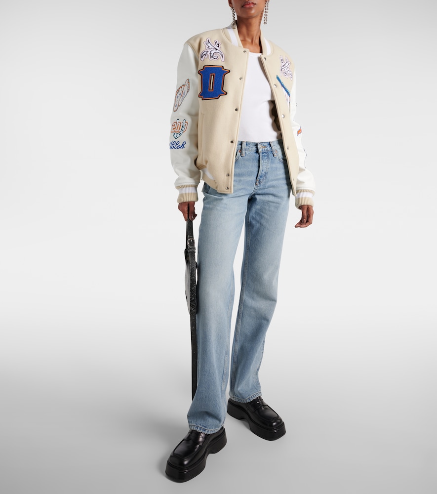 Re/Done Easy mid-rise straight jeans