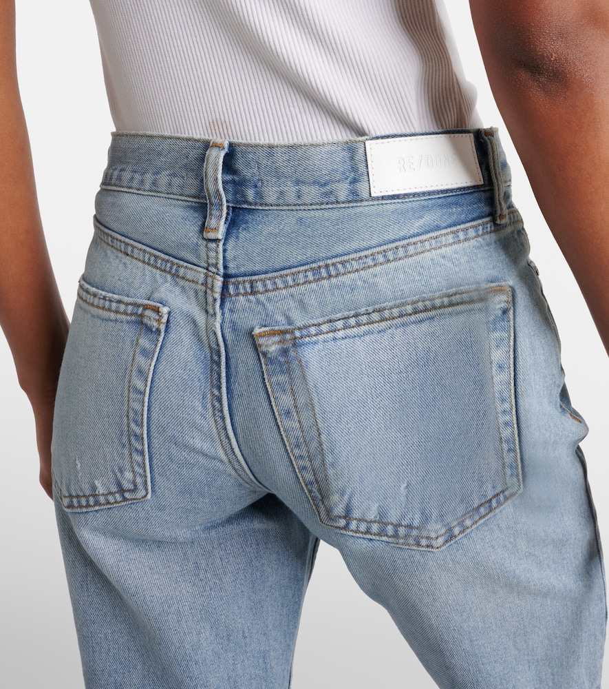  Re/done Re/done Mid-rise Straight Jeans Easy 