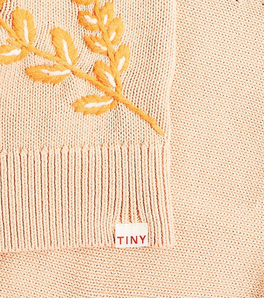  Tinycottons Tinycottons Bestickte Weste Flowers Aus Baumwolle 