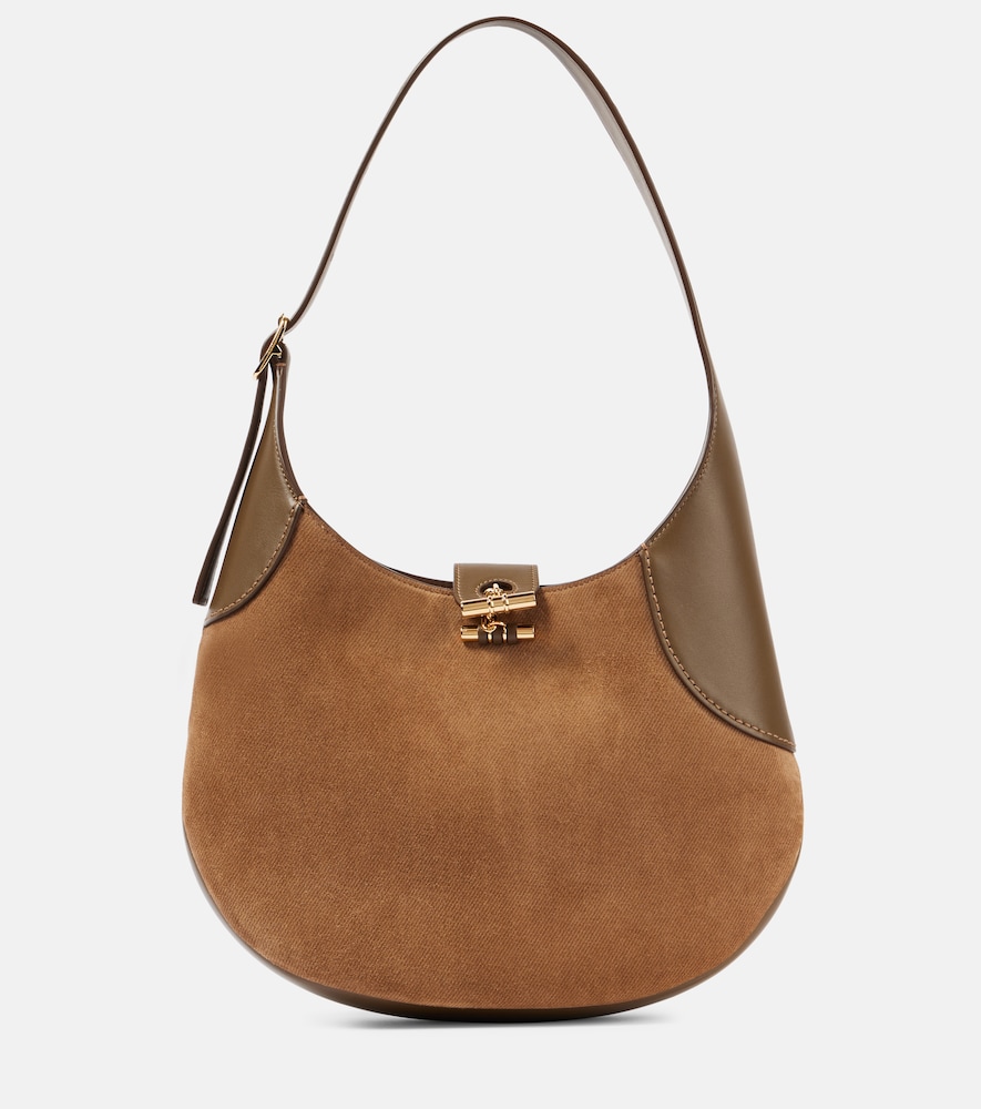 Loro Piana Loro Piana Bobbin Medium leather shoulder bag　ロロ ピアーナ ボビン ミディアム レザー ショルダーバッグ