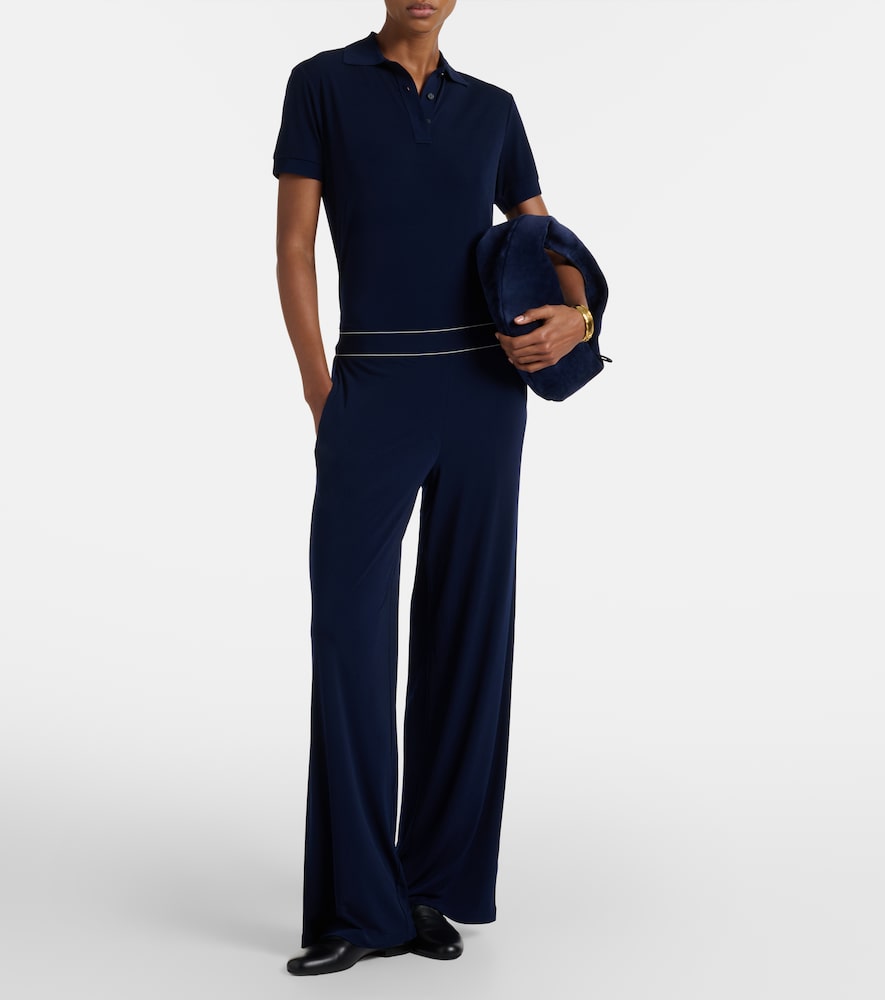  Vince Vince Weite Mid-rise-hose Aus Jersey 