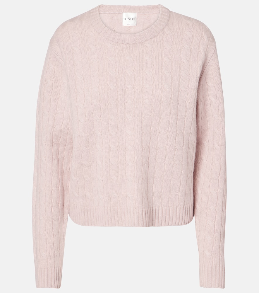 Zoe cable-knit sweater