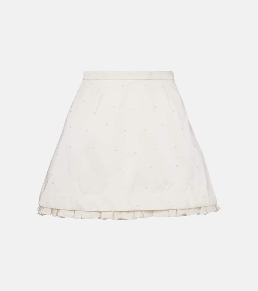 Camelia embellished miniskirt