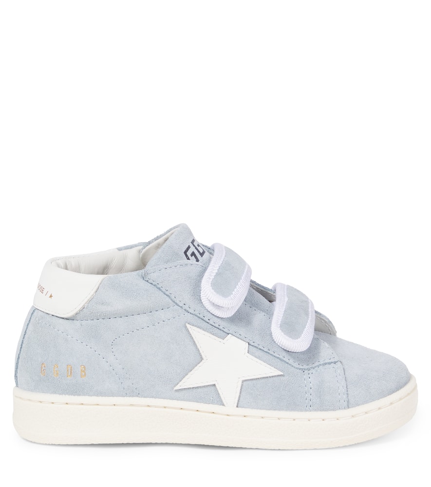 Golden Goose June Suede Sneakers In Blue