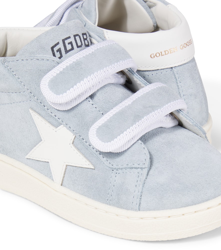 Golden Goose June Suede Sneakers In Blue