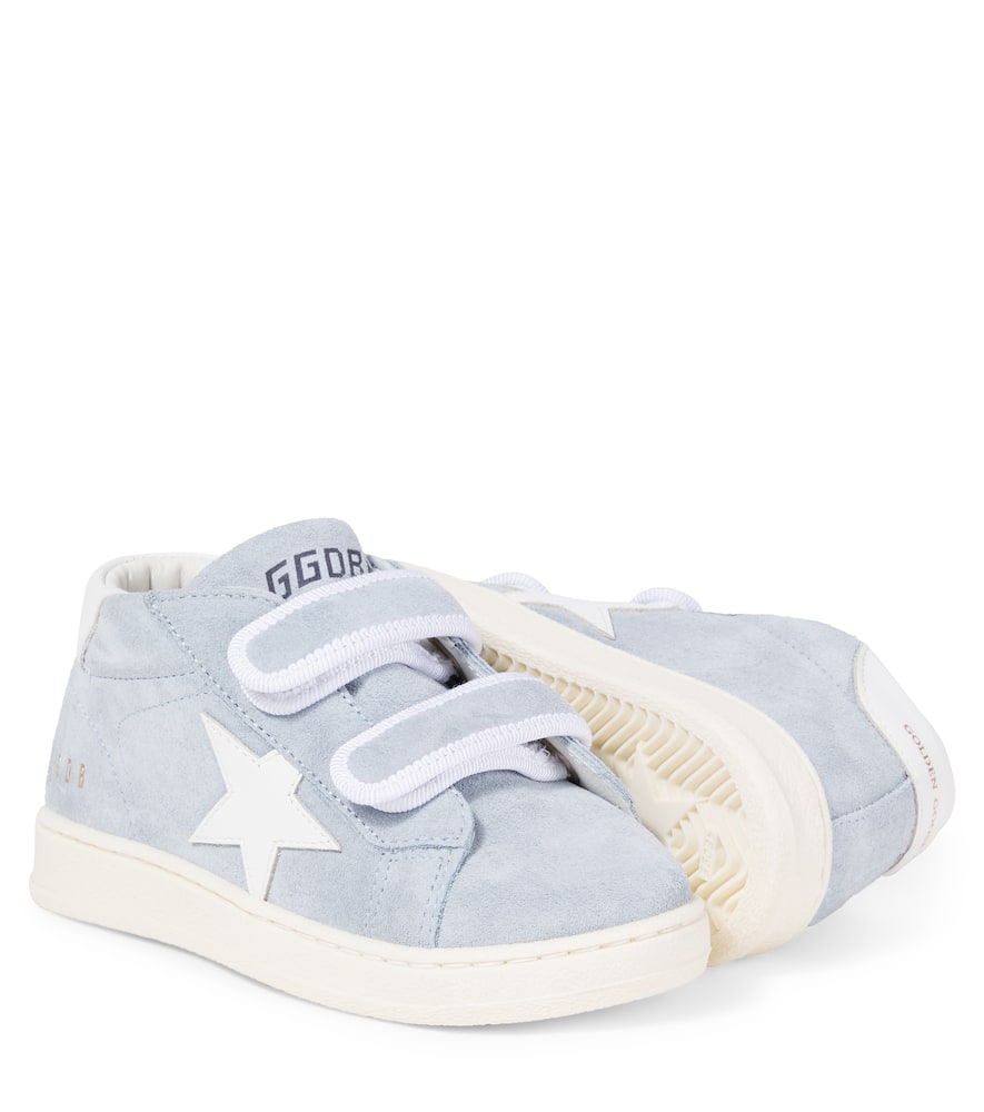 Golden Goose June Suede Sneakers In Blue