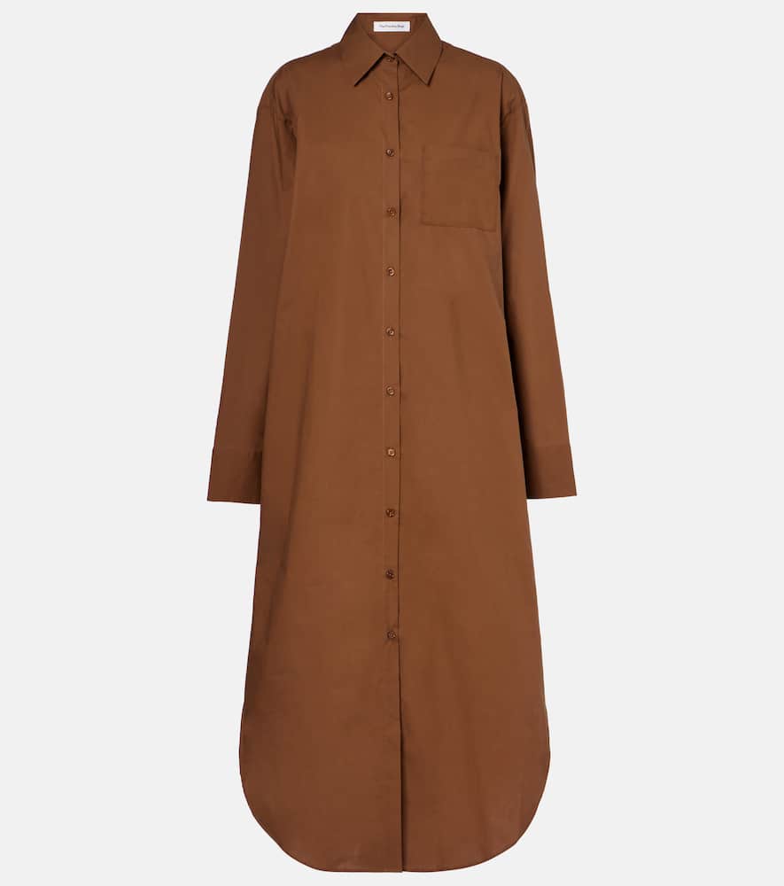 Helena cotton shirt dress