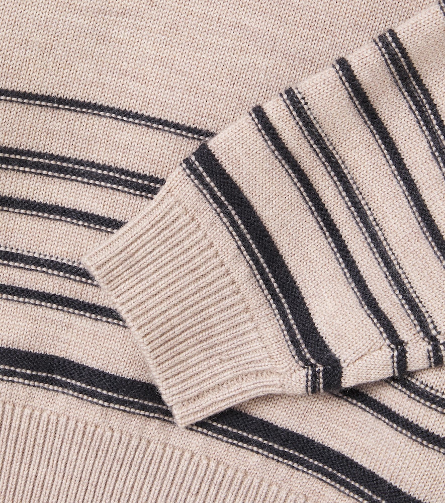  Wheat Wheat Pullover Flores Aus Wolle 