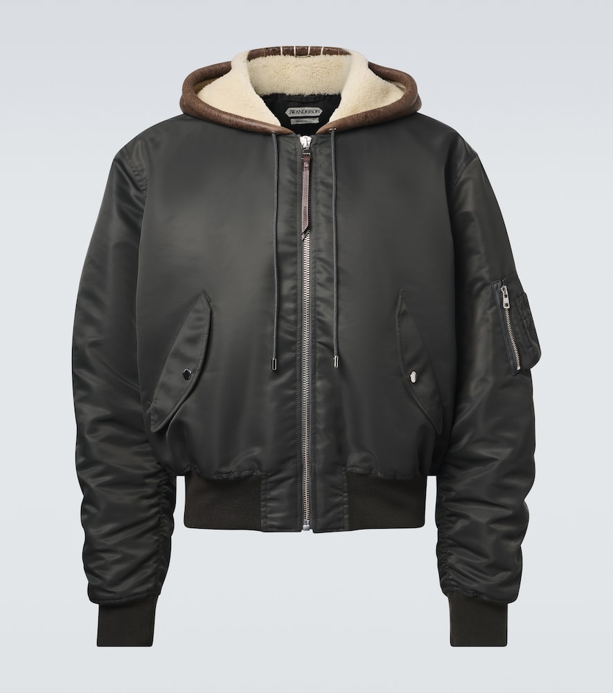 JW Anderson Bomber con shearling