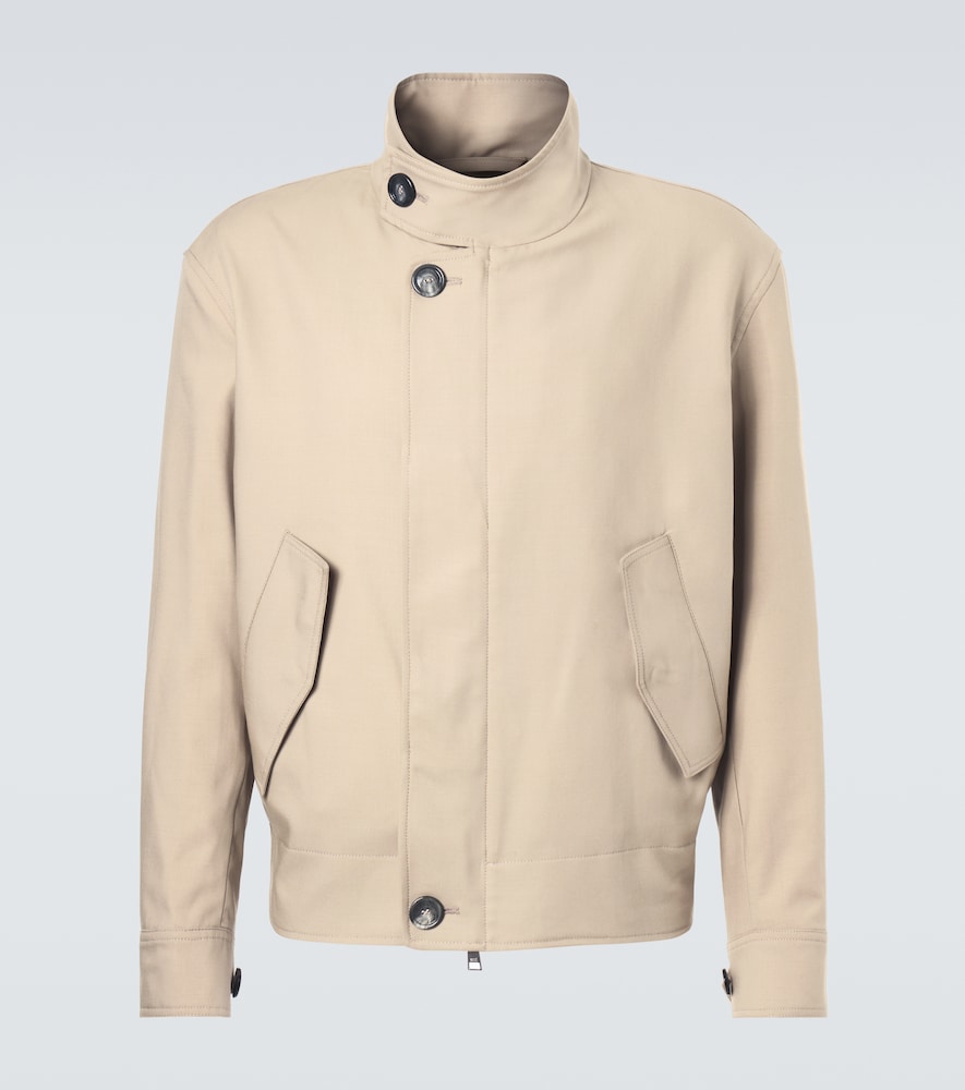 Ami Paris Virgin wool gabardine jacket