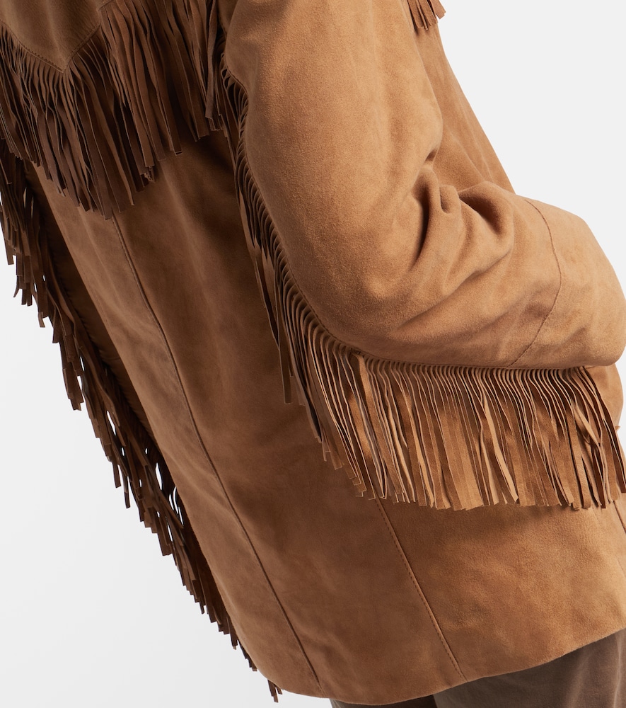  Rixo Rixo Fringed Suede Jacket 