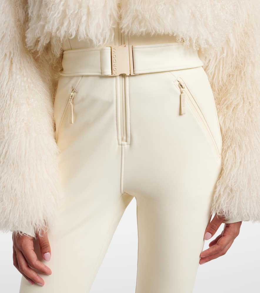 Cordova Nozawa Shearling Ski Suit In White