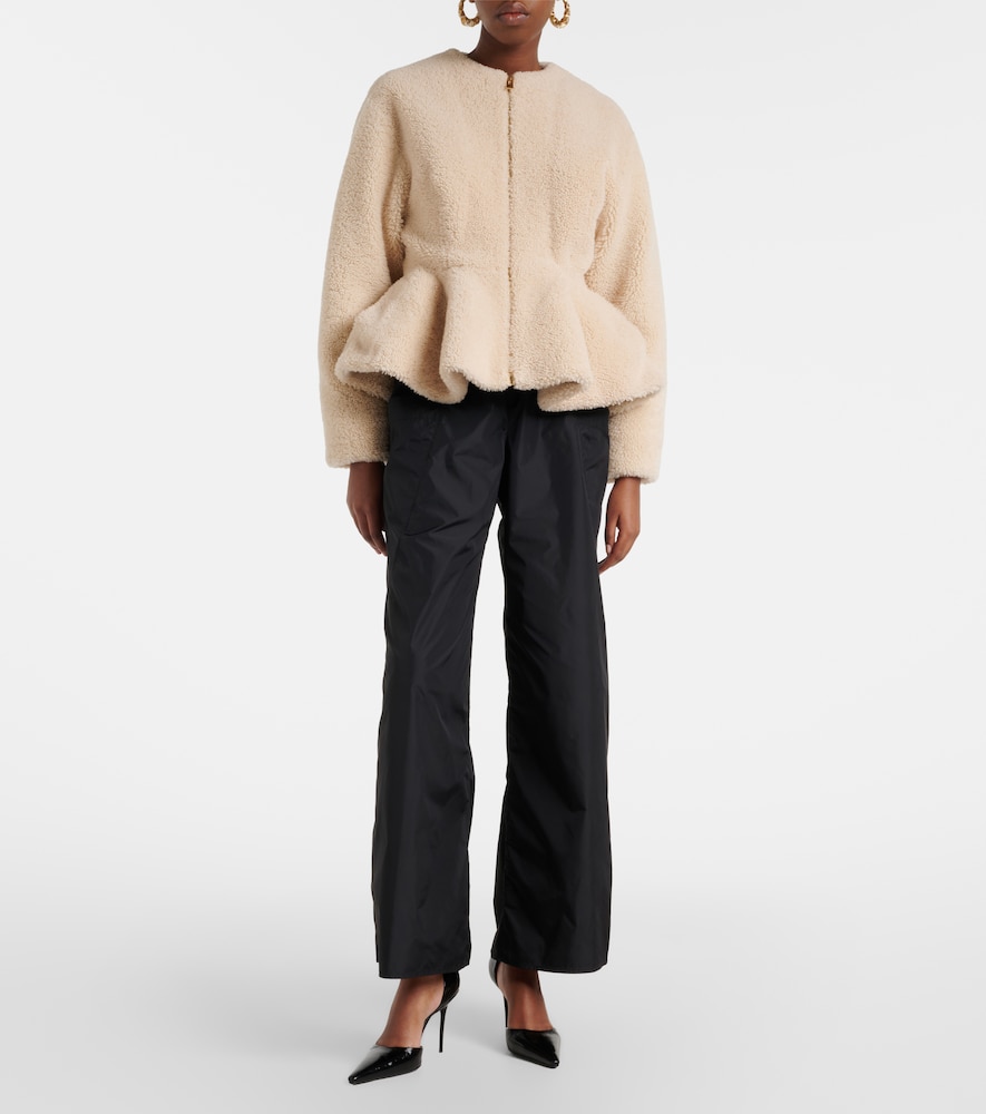  Alaia Alaïa Jacke Aus Shearling 