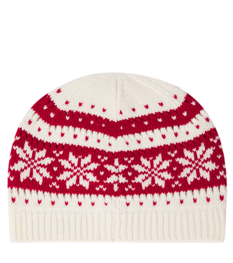  Gucci Kids Gucci Kids Logo Wool Jacquard Beanie 