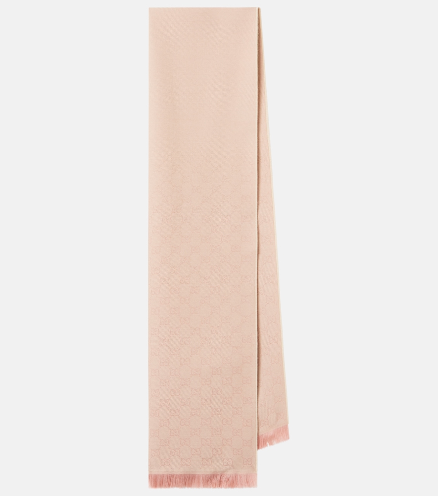 Gucci GG wool scarf