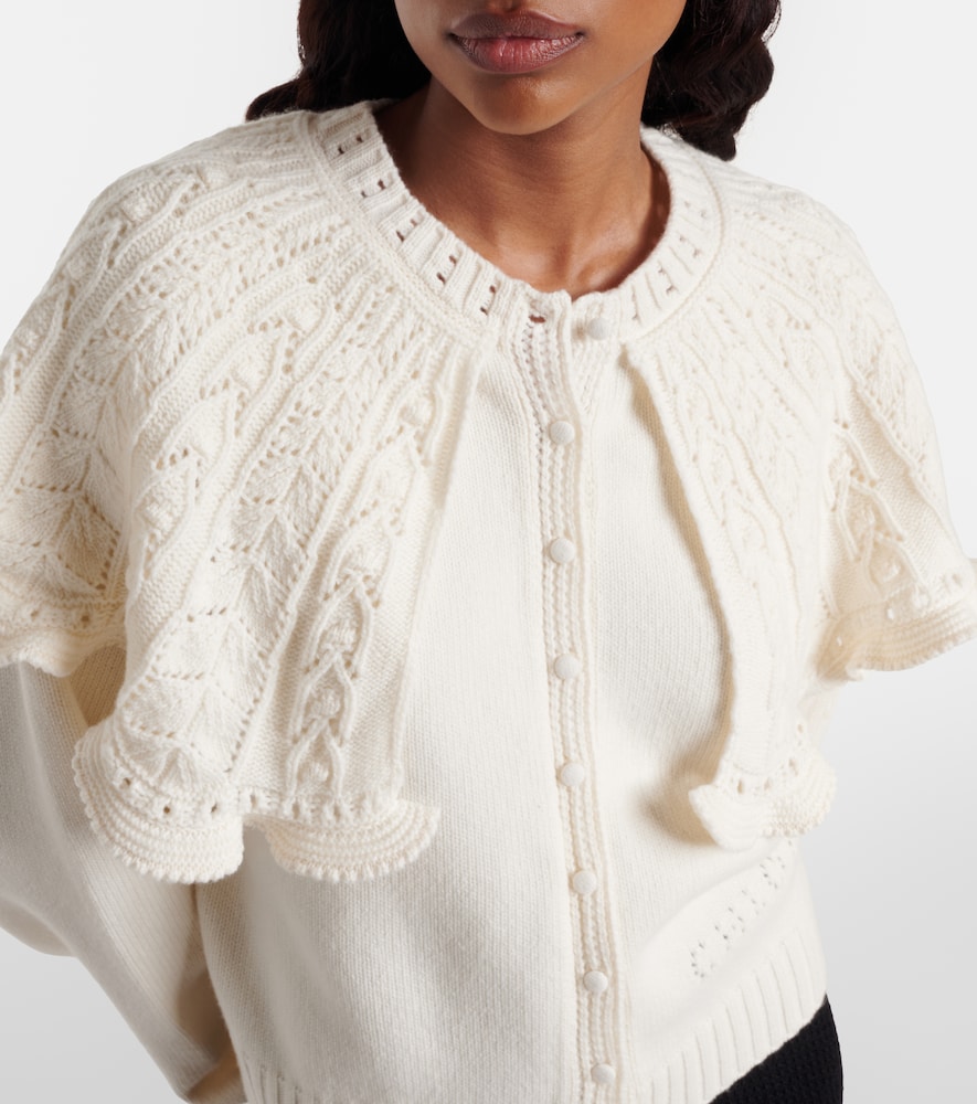  Chloe Chloé Cardigan Aus Wolle Und Kaschmir 