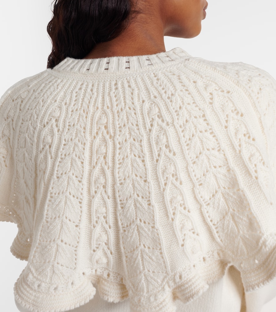  Chloe Chloé Cardigan Aus Wolle Und Kaschmir 