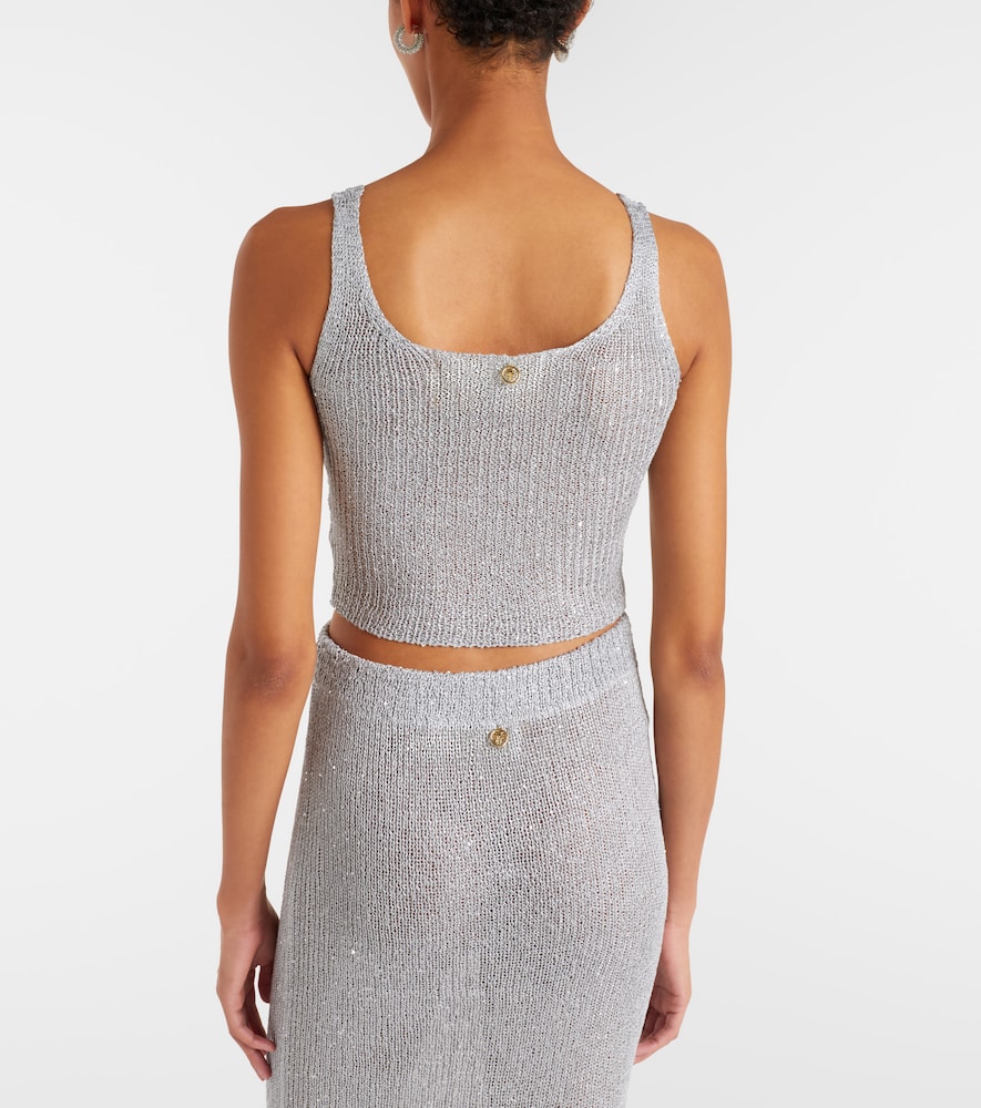  Bananhot Bananhot Aretha Sequined Crop Top 